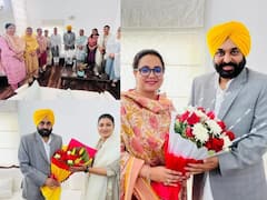 Bhagwant Mann Photos: पंजाब में AAP की महिला विधायकों ने की सीएम भगवंत मान से मुलाकात, देखिए ये खास तस्वीरें