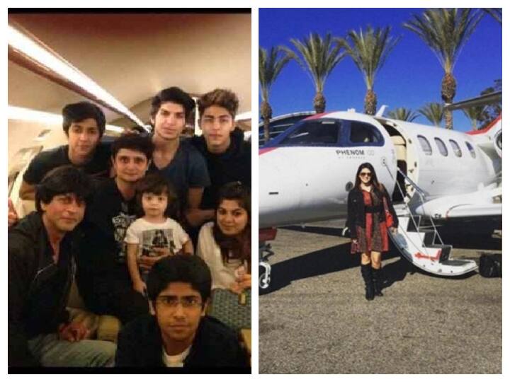 बॉलीवुड एक्टर्स रियल लाइफ में बेहद ही लग्जरी लाइफ जीते हैं. उनकी इस लग्जरी लाइफस्टाइल में बंगला, गाड़ी तो आम बात है, लेकिन कुछ ऐसे स्टार्स भी हैं जिनका खुद का प्राइवेट जेट भी है. आज हम आपको उन्हीं बॉलीवुड स्टार्स के बारे में बताने जा रहे हैं.