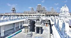 Yadadri Temple : 1800 कोटींच्या खर्चातून तयार झालंय 'हे' मंदिर, काय आहे खास?