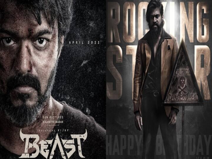 That's a message from Vijay and Yash about the KGF 2 Vs Beast clash KGF 2 Vs Beast மோதல் குறித்து விஜய்யும் யாஷும் சொல்லும் அந்த ஒரு மெசேஜ்!