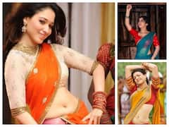 హాఫ్ శారీతో హార్ట్ దోచేస్తున్న టాలీవుడ్ భామలు, ఉగాది ముందే వచ్చేసినట్లుందిగా!