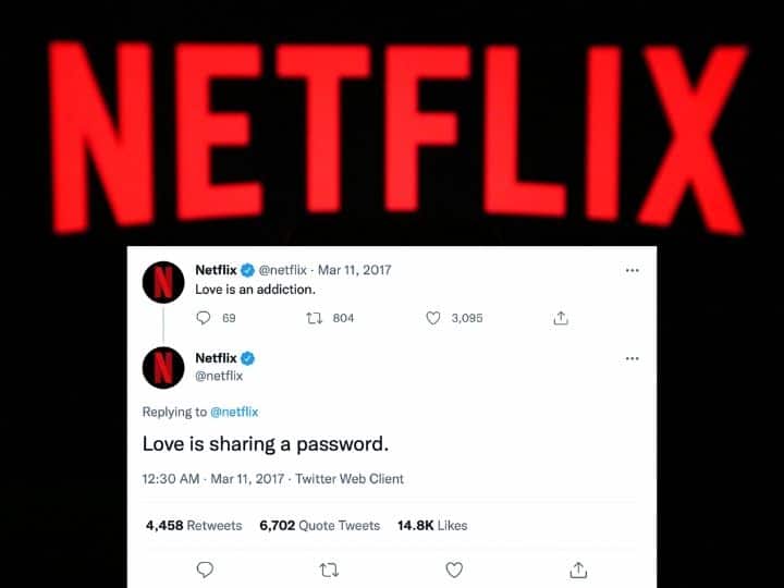 Este tweet de Netflix de 2017 sobre «compartir contraseñas» ciertamente no está desactualizado