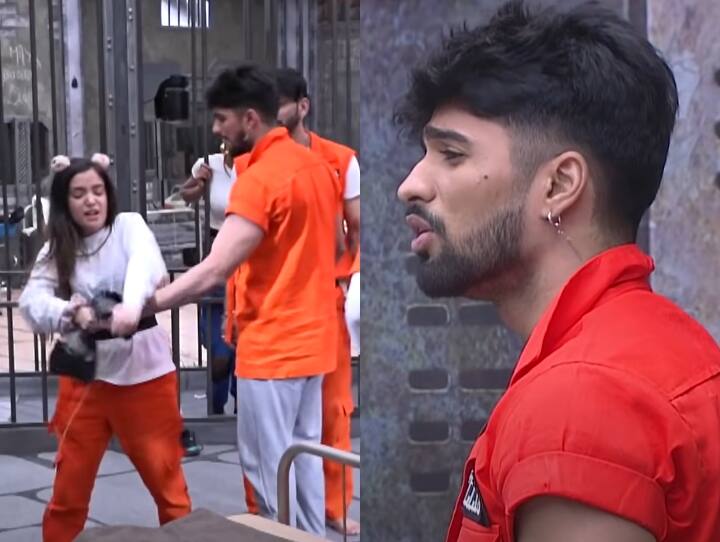 आजमा ने लिया जीशान से पंगा, बिग बॉस के घर की तरह लॉक अप में भी आपा खोते दिखे एक्टर lock upp contestants Azma Fallah and zeeshan khan massive fight actor loses his temper आजमा ने लिया जीशान से पंगा, बिग बॉस के घर की तरह लॉक अप में भी आपा खोते दिखे एक्टर
