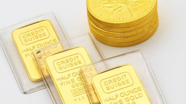 Gold price today: Gold price rose from a month's low, know what is the rate of 10 grams today Gold price today: એક મહિનાના તળિયેથી સોનાના ભાવમાં વધારો, જાણો આજે 10 ગ્રામ સોનાનો કેટલો ભાવ છે