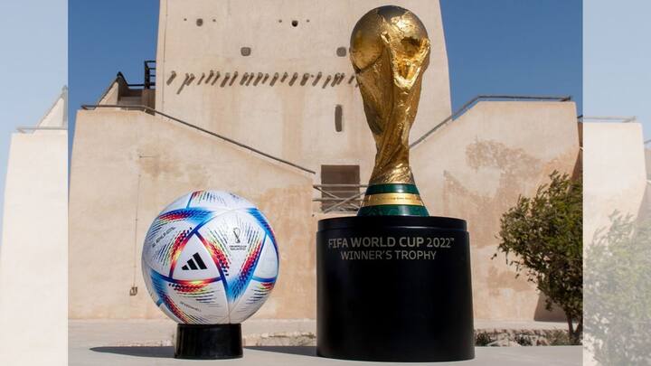 FIFA World Cup: Al Rihla revealed as official match ball for Qatar 2022, know details FIFA World Cup 2022: বিশ্বকাপে 'ভ্রমণ' পায়ে মাঠে নামবেন মেসি-রোনাল্ডোরা