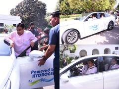 Hydrogen Car: देश की पहली 'ग्रीन हाइड्रोजन' कार से संसद पहुंचे Nitin Gadkari, जानिए क्या है इसकी बाकी खासियत