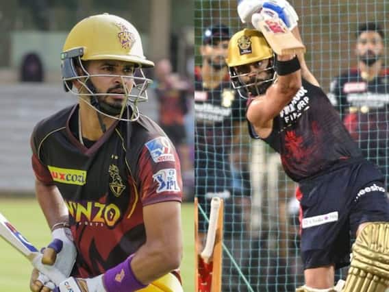 RCB vs KKR Playing XI: बैंगलोर और कोलकाता के बीच खेला जाएगा मैच, जानिए पिच रिपोर्ट और दोनों टीमों की प्लेइंग इलेवन RCB vs KKR Playing XI: बैंगलोर और कोलकाता के बीच खेला जाएगा मैच, जानिए पिच रिपोर्ट और दोनों टीमों की प्लेइंग इलेवन