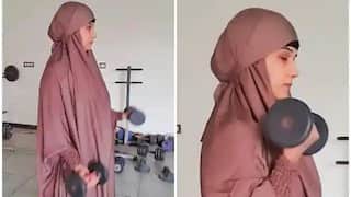 જીમમાં એક્ટ્રેસને બુરખો પહેરીને કસરત કરવી પડી ગઇ ભારે, કઇ ભૂલને લોકોએ પકડી ને પછી શું કર્યુ, જુઓ વીડિયો