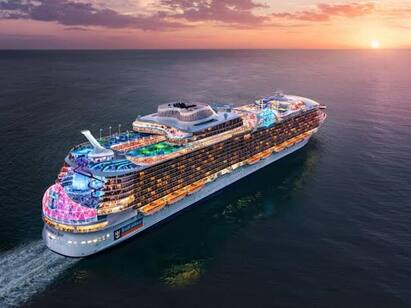 Worlds Largest Electric Cruise Ship Sets Sail in China wonder of the seas உலகின் பிரம்மாண்டமான கப்பல்… பயணத்தை தொடங்கியது எலக்ட்ரிக் கப்பல் வொண்டர் ஆப் தி சீஸ்!