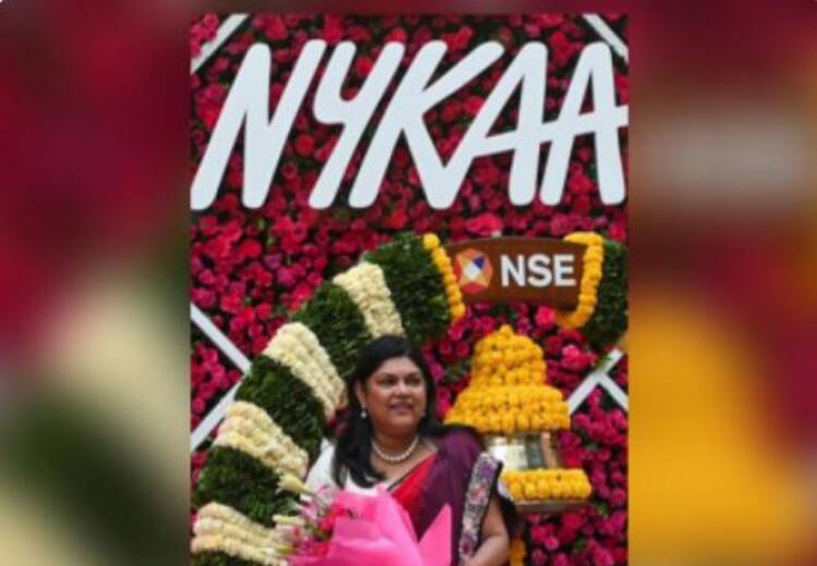 Nykaa founder Falguni Nayar found in Time 100 Most influential companies in the world Time 100 : `டைம்’ இதழின் டாப் 100 தொழில் நிறுவனங்கள் பட்டியலில் இடம்பெற்ற இந்தியப் பெண் தொழிலதிபர்!