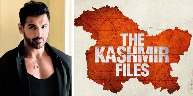 John Abraham refuses to talk about The Kashmir Files The Kashmir Files: 'একঘেয়ে প্রশ্ন নয়', প্রচারে 'দ্য কাশ্মীর ফাইলস' প্রসঙ্গে মন্তব্য জন আব্রাহামের