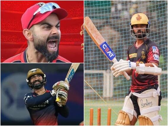 RCB vs KKR: आज के मैच में अजिंक्य रहाणे और विराट कोहली समेत ये 3 खिलाड़ी बना सकते हैं अनोखे रिकॉर्ड