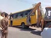 Indore Road Accident: इंदौर में बड़ा हादसा, किड्स कॉलेज की बस और एक्टिवा की जोरदार टक्कर में 3 की मौत