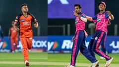 IPL 2022 Photos: কৃষ্ণ, চাহালের দুরন্ত বোলিং, সানরাইজার্সকে একপেশে ম্য়াচে হারিয়ে আইপিএলে যাত্রা শুরু রাজস্থানের