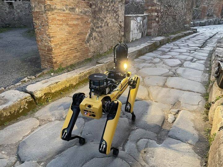 This Robot Dog 'Spots' Grave Robbers To Protect Ancient Italian City Of Pompeii This Robot Dog 'Spots' Grave Robbers To Protect Ancient Italian City Of Pompeii