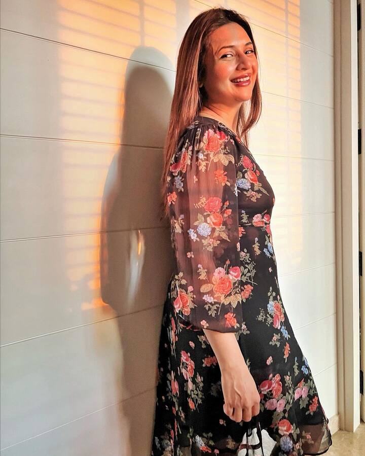 आपल्या अभिनयानं तिनं छोट्या पडद्यावर विशेष ओळख निर्माण केली. दिव्यांकाच्या कुटुंबामधील कोणीही अभिनय क्षेत्रात काम करत नव्हते. (photo:divyankatripathidahiya/ig)