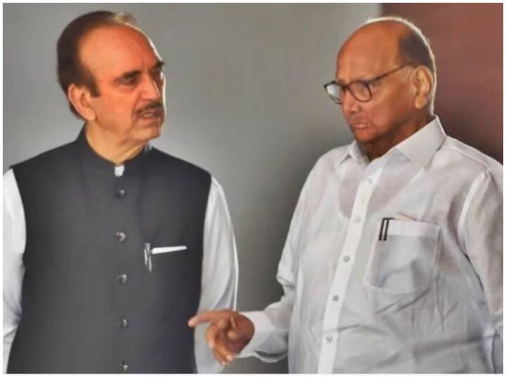 Ghulam Nabi Azad met Sharad Pawar amid differences with Congress high command कांग्रेस आलाकमान के साथ मतभेद की बीच शरद पवार से मिले गुलाम नबी आजाद, एनसीपी के सूत्रों ने कही ये बात