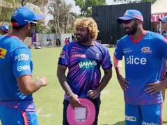 RR vs MI: भिड़ंत से पहले मजाक-मस्ती, राजस्थान के बॉलिंग कोच के साथ कुछ यूं नजर आए मुंबई के दो दिग्गज