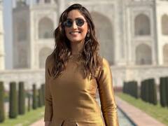 પોતાના પર્સનલ બૉડી ગાર્ડને લઇને યામી ગૌતમ પહોંચી તાજમહેલ જોવા, ત્યાં ફેન્સ સાથે કરાવ્યુ જબરદસ્ત ફોટોશૂટ, જુઓ......