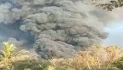 ONGC Fire : उरण येथील ओएनजीसी प्रकल्पात भीषण आग, साठवण तलावानं घेतला पेट ABP Majha