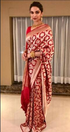 સ્ટાઈલિસ્ટ દેખાવા માટે ફોલો કરો દીપિકા પાદુકોણના આ સાડી Looks