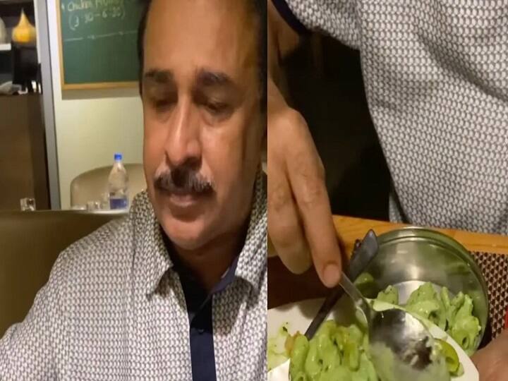 dad packing leftover food in dabba at a fancy restaurant is boss move heres why Watch Video: ப்ளாஸ்டிக் பயன்பாடு ஒழியணுமா? விழிப்புணர்வு தரும் அசத்தல் வீடியோ..