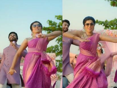 actress anju kuriyan dance Jolly O Gymkhana song Watch video : ஜாலியோ ஜிம்கானா  பாடலுக்கு போட்டுப் பொளந்த அஞ்சு குரியன்... டப்பாங்குத்து நடன வீடியோ!