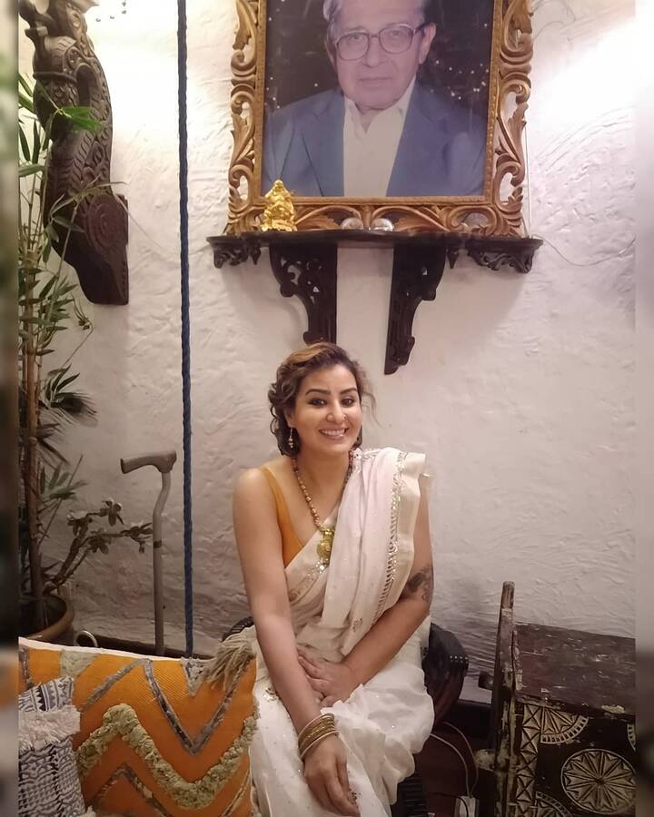 टवर आणि निर्मात्यांशी झालेल्या वादामुळे अभिनेत्रीने मालिकेला अलविदा म्हटले होते.(photo:shilpa_shinde_official/ig)