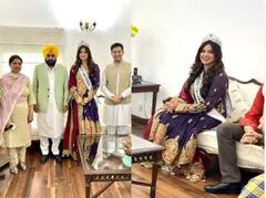 ਪੰਜਾਬ ਦੇ CM ਭਗਵੰਤ ਮਾਨ ਨੂੰ ਮਿਲੀ ਮਿਸ ਯੂਨੀਵਰਸ Harnaaz Kaur Sandhu, ਰਾਘਵ ਚੱਢਾ ਨੇ ਸੋਸ਼ਲ ਮੀਡੀਆ 'ਤੇ ਸ਼ੇਅਰ ਕੀਤੀਆਂ ਤਸਵੀਰਾਂ