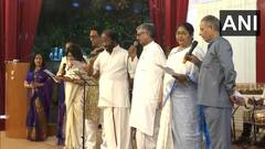 Rajya Sabha: গানে, সুরে রাজ্যসভাকে বিদায় । Bangla News