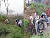 Watch: सड़क किनारे खाई में गिरी कार तो निकलने लगी शराब की बोतलें, फिर क्या... लूट ले गए बिहार के लोग