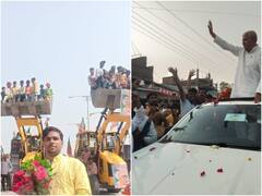 Amethi News: मंत्री बनने के बाद मयंकेश्वर शरण सिंह के स्वागत में जान हथेली पर रख कराई गई बच्चों को जेसीबी की सवारी