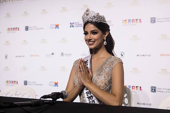 Miss Universe Harnaz Sandhu clarified her views on Hijab ਹਿਜਾਬ ਬਾਰੇ ਸਟੈਂਡ 'ਤੇ ਮਿਸ ਯੂਨੀਵਰਸ ਹਰਨਾਜ਼ ਸੰਧੂ ਨੇ ਸਪਸ਼ਟ ਕੀਤਾ ਆਪਣਾ ਨਜ਼ਰੀਆ