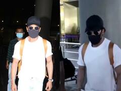 Shah Rukh Khan : 'पठाण' सिनेमाचं शूट पूर्ण करून किंग खानचं भारतात आगमन, फोटो व्हायरल