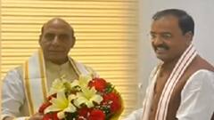UP के डिप्टी सीएम Keshav Prasad Maurya ने Rajnath Singh से की मुलाकात, देखें ये खबर