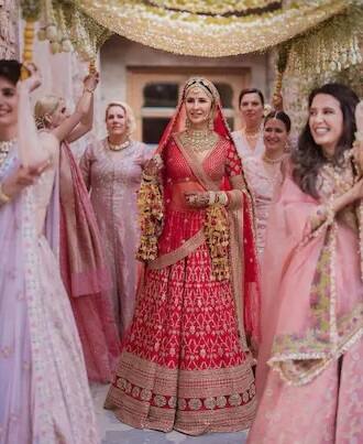 લગ્ન દરમિયાન કેટરીના કૈફ