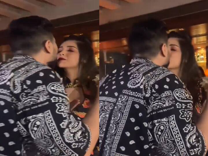 Actress Shrutihaasan celebrating Birthday with her lover goes viral in twitter Shrutihaasan: பிறந்தநாள் கொண்டாட்டம்.. ஸ்ருதிக்கு முத்தமழை பொழிந்த காதலர்!  - வைரல் வீடியோ !