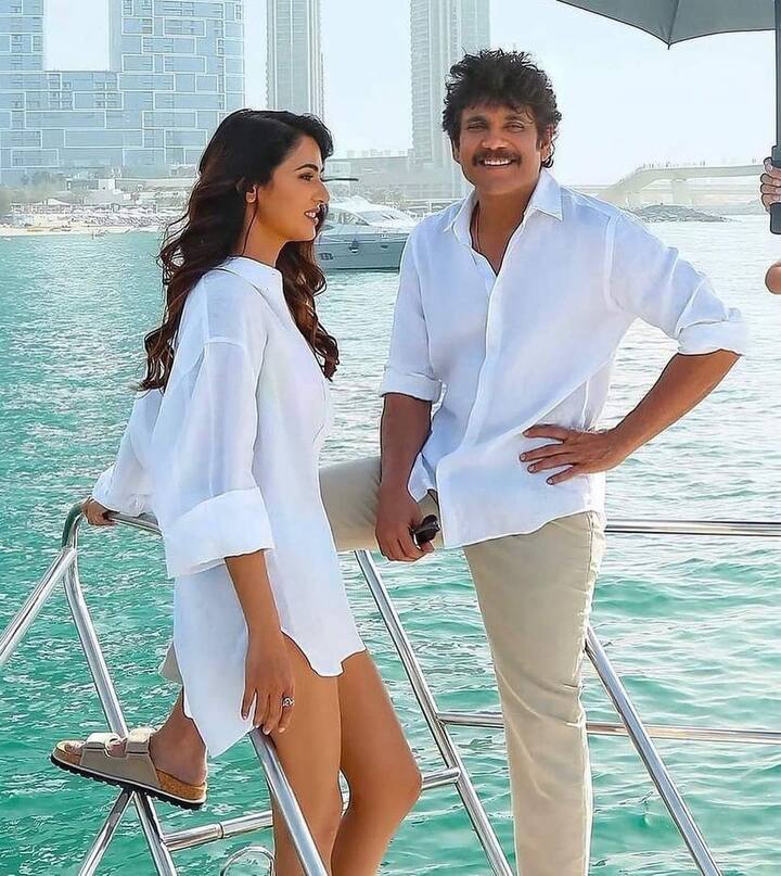 నాగార్జున 'ది ఘోస్ట్' మూవీ దుబాయ్ షెడ్యూల్ ఫొటోలు 