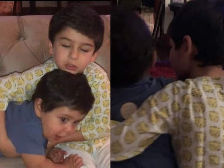 Check Out: Kareena Kapoor's Sons Taimur & Jeh's Adorable Pics Shared By Saba Ali Khan Check Out: Kareena Kapoor's Sons Taimur & Jeh's Adorable Pics Shared By Saba Ali Khan
