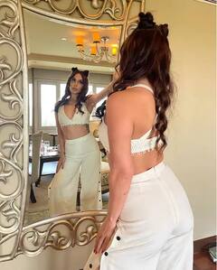 વ્હાઈટ ક્રોપ ટોપમાં ટાઈગર શ્રોફની બહેન ક્રિષ્ના શ્રોફે કરાવ્યું ફોટોશુટ, ફોટો થયા વાયરલ