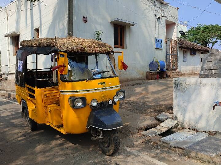 Artificially created natural AC in Auto is catching everyone's attention salem சேலத்தில் கவனம் ஈர்க்கும் இயற்கை ஏசி ஆட்டோ..