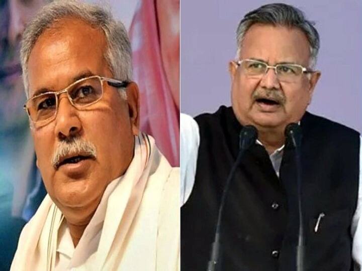 Chhattisgarh  CM Bhupesh baghel and ex cm Raman singh attacked each other on twitter for khairagarh by election ANN Khairagarh By-Election: ट्विटर पर आमने-सामने आए छतीसगढ़ के सीएम Bhupesh baghel और पूर्व सीएम Raman Singh, जानिए पूरा मामला