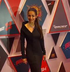 ब्लैक फिश कट गाउन, उस पर डायमंड ज्वेलरी ...क्या खूब लग रही हैं मलाइका अरोड़ा, देखें तस्वीरें