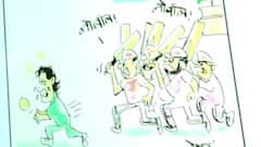 Cartoonist Irfan's Class | 'No Ball' for Pak PM Imran Khan | 01 April 2022