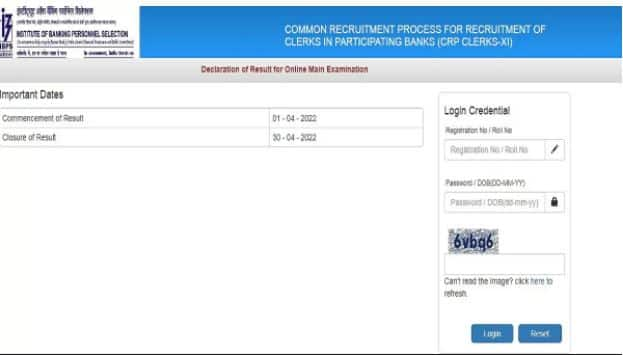 IBPS Clerk Mains Result 2022 Declared, Download From official Website, Know complete details IBPS Clerk Main Result 2022 : ਆਈਬੀਪੀਐੱਸ ਕਲਰਕ ਮੇਨ ਦੇ ਨਤੀਜਿਆਂ ਦਾ ਐਲਾਨ, ਇੰਝ ਕਰ ਸਕਦੇ ਹੋ ਚੈੱਕ