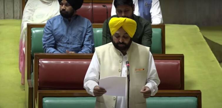 Bhagwant Mann moved a resolution in the Vidhan Sabha against various decisions of the Union Government Punjab CM Bhagwant Mann: ਪੰਜਾਬ ਨੂੰ ਮਿਲੇ ਚੰਡੀਗੜ੍ਹ, ਮੁੱਖ ਮੰਤਰੀ ਭਗਵੰਤ ਮਾਨ ਵੱਲੋਂ ਵਿਧਾਨ ਸਭਾ 'ਚ ਮਤਾ ਪੇਸ਼