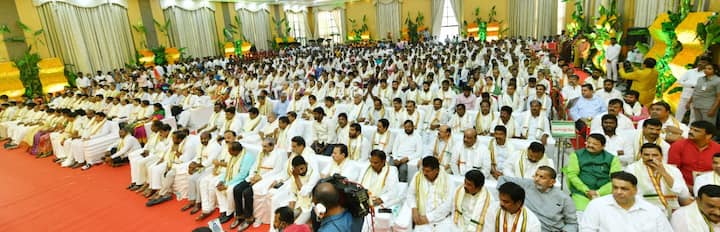 ప్రగతి భవన్లో ఘనంగా ఉగాది వేడుకలు
