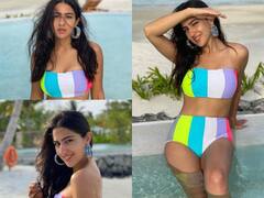 Sara Ali Khan Enjoys The 'Sun, Sea And Sand' In Dream Land, See PICS