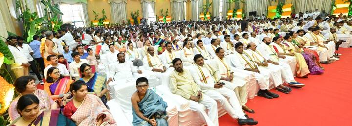 ప్రగతి భవన్లో ఘనంగా ఉగాది వేడుకలు