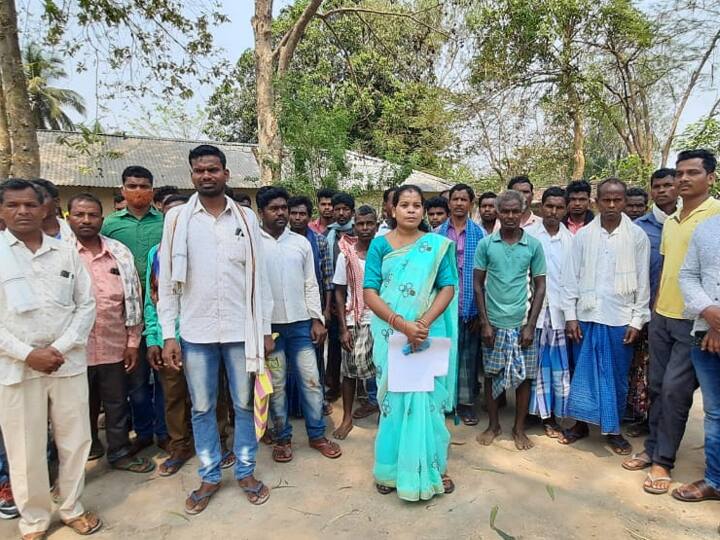 Chhattisgarh News Bastar villagers protest against slurry pipeline being laid by NDMC ANN Chhattisgarh News: पाइप लाइन बिछाने पर सैकड़ों ग्रामीण ने जताया विरोध, बस्तर एसपी से की ये अपील